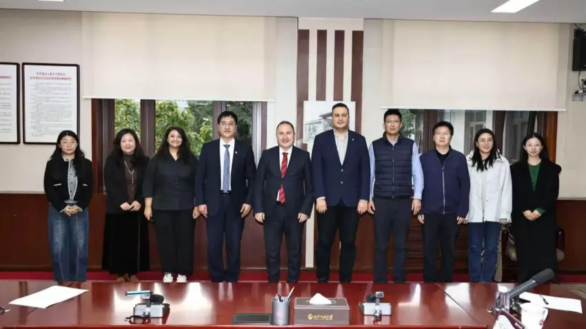İzmir Bakırçay Üniversitesi ile Çin arasında akademik iş birliği haberinin görseli