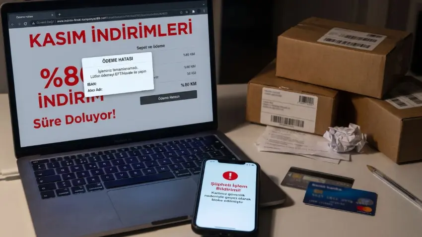 Kasım indirimleri başladı, siber dolandırıcılar harekete geçti