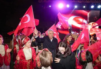 Kemalpaşa’da Cumhuriyetin 103. yılı coşkuyla kutlandı