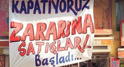 Ticaret Bakanlığı'ndan ‘Kapatıyoruz, zararına' ilanına ceza