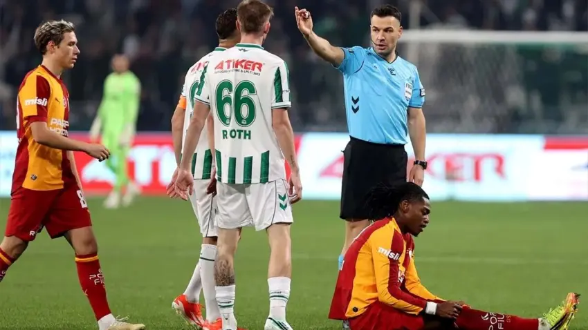 Eski hakemler Konyaspor - Galatasaray maçının tartışmalı pozisyonlarını yorumladı: Penaltı kararı doğru mu?