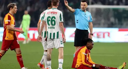 Eski hakemler Konyaspor - Galatasaray maçının tartışmalı pozisyonlarını yorumladı: Penaltı kararı doğru mu?