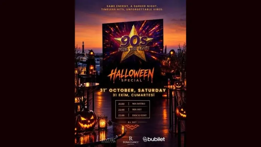 Feel The Love 90’s Halloween gecesi İzmir’de düzenlenecek