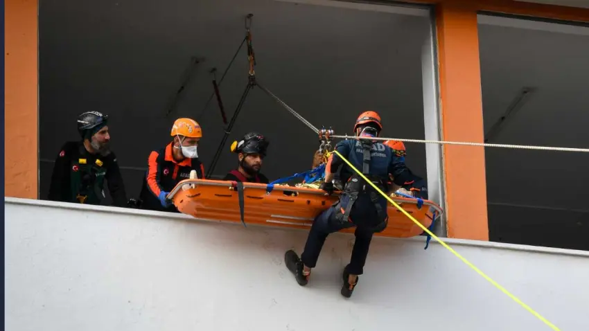 İzmir’de 2 bin 198 personelle deprem tatbikatı haberinin görseli
