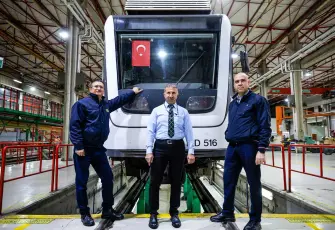 İzmir’in raylarında 26 yıllık emek
