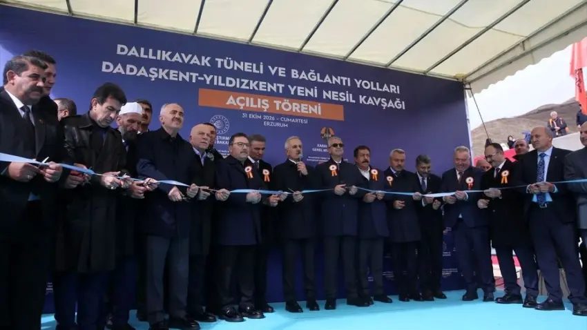 Dallıkavak Tüneli açıldı! 20 dakikalık yol 5 dakikaya düştü - Fotoğraf 1
