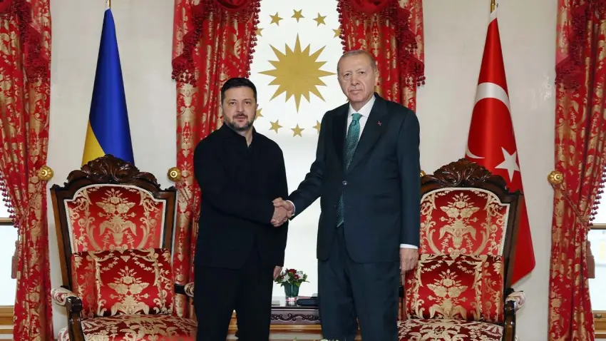 Zelenskiy İstanbul’da! Cumhurbaşkanı Erdoğan ile kritik görüşme başladı haberinin görseli