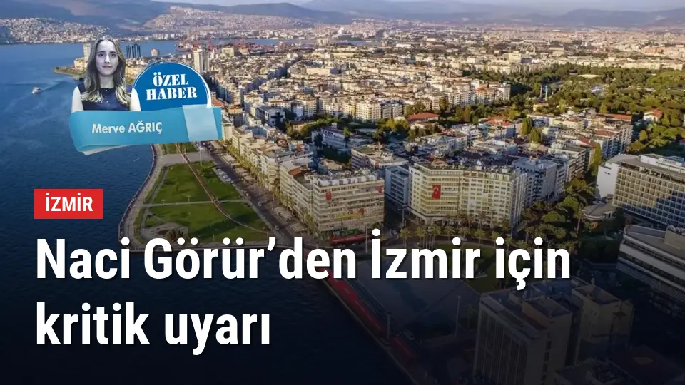 Naci Görür’den İzmir için kritik uyarı: Acilen dirençli kent haline getirilmeli