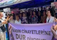 İzmirli kadınlardan kadın cinayetlerine karşı tepki haberinin görseli