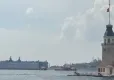 Sondaj Gemisi İstanbul Boğazı'nda çift yönlü trafiği durdurdu haberinin görseli