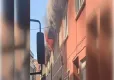 2 katlı binada büyük yangın haberinin görseli