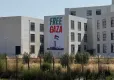İzmir Katip Çelebi'den dev pankartla İsrail protestosu haberinin görseli