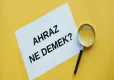 Ahraz ne demek? Ahraz'ın kelime anlamı nedir? TDK sözlüklerindeki anlamı nedir? haberinin görseli