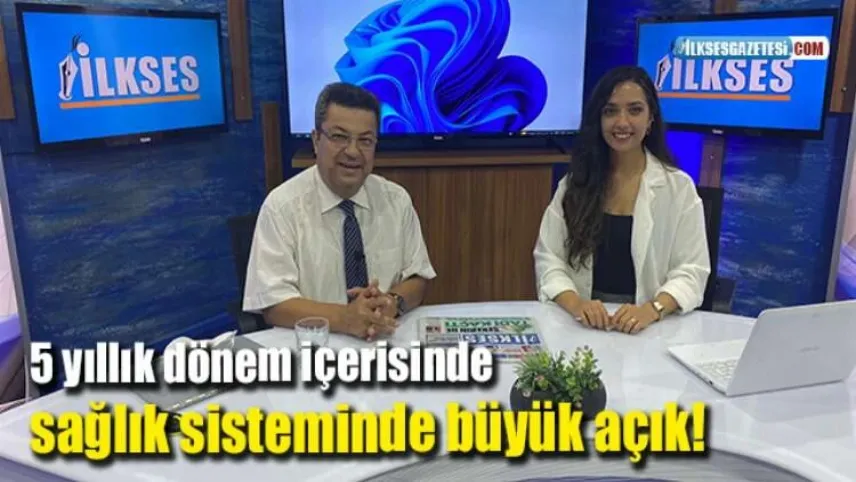 5 yıllık dönem içerisinde sağlık sisteminde büyük açık! haberinin görseli