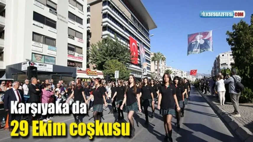 Karşıyaka’da 29 Ekim coşkusu haberinin görseli