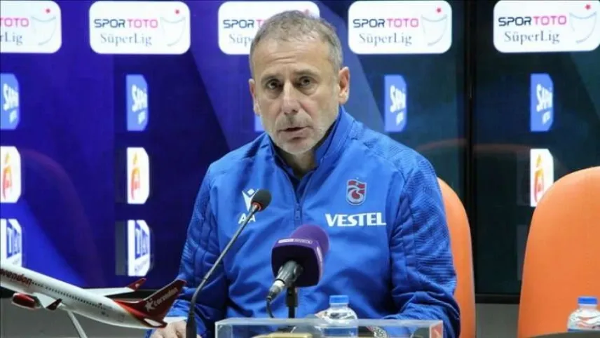 Trabzonspor Teknik Direktörü Abdullah Avcı: Oyundan koptuk, bu çok sağlıklı durum değil haberinin görseli