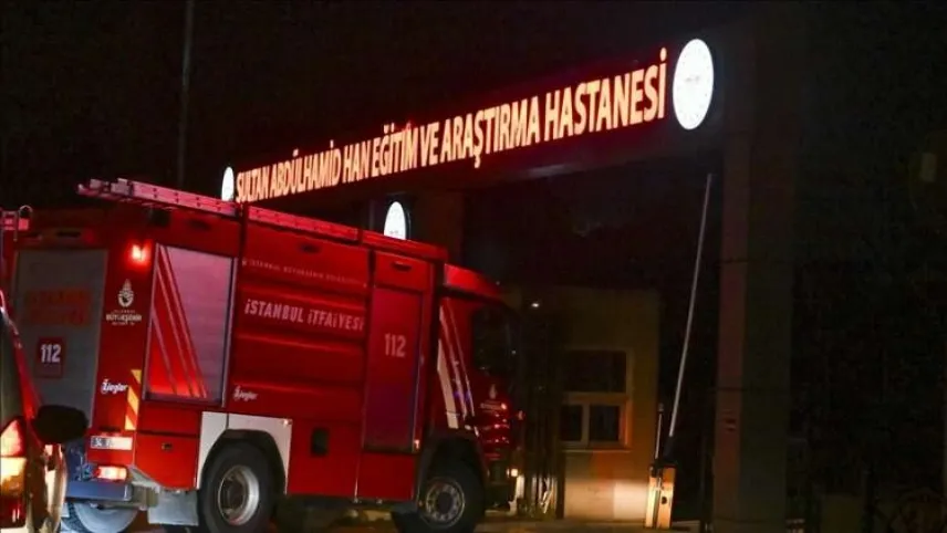 İstanbul'da hastanede yangın: Bir hasta yaşamını yitirdi haberinin görseli