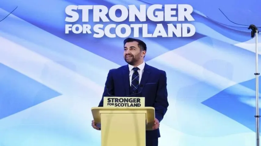 İskoçyanın ilk müslüman başkanı Humza Yousaf haberinin görseli
