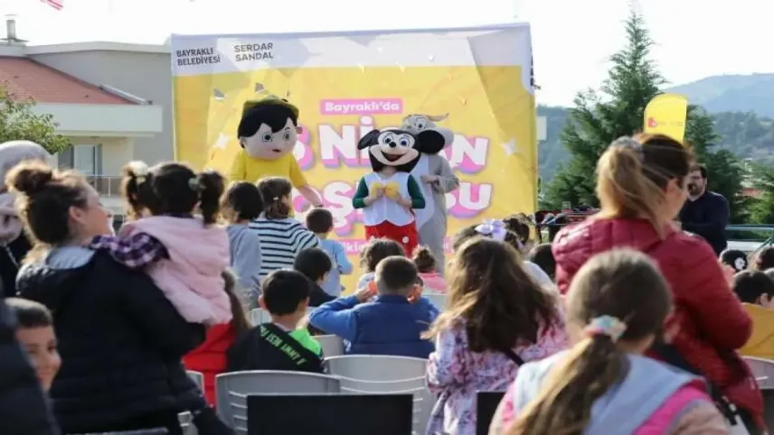 Bayraklı’dan 23 Nisan coşkusuna davet: Haydi çocuklar şenliğe! haberinin görseli