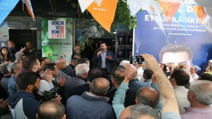 AK Partili İnan’dan, Kılıçdaroğlu’nun mitingine gönderme haberinin görseli