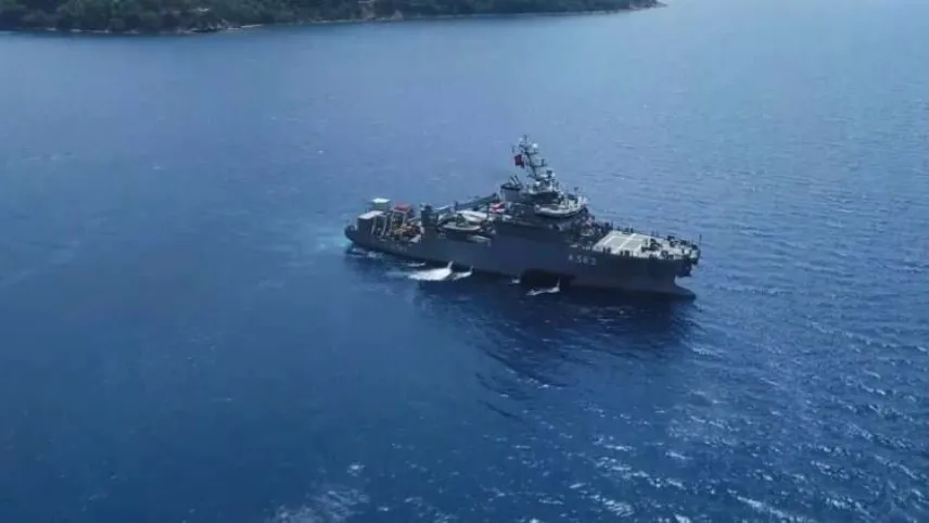 Kurtaran 2023'ün tatbikatı TCG Alemdar gemisinde yapıldı haberinin görseli