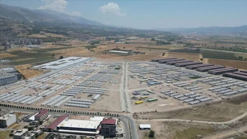 Kahramanmaraş'taki konteyner kentte sona gelindi haberinin görseli