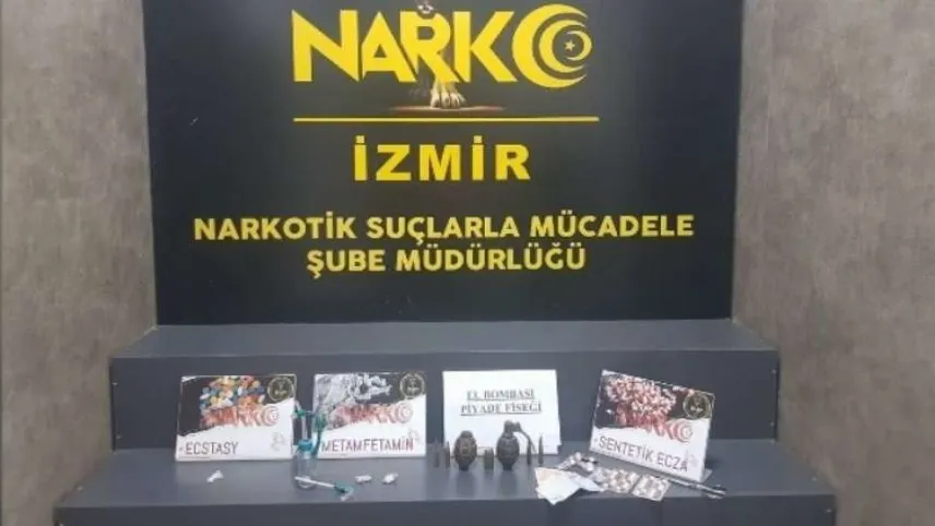 İzmir'de haftalık narkotik bilanço: 30 tutuklama haberinin görseli