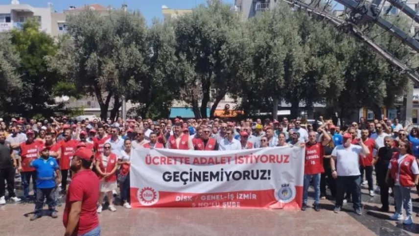 İşçiler Buca Belediyesi’ne ses yükseltti haberinin görseli