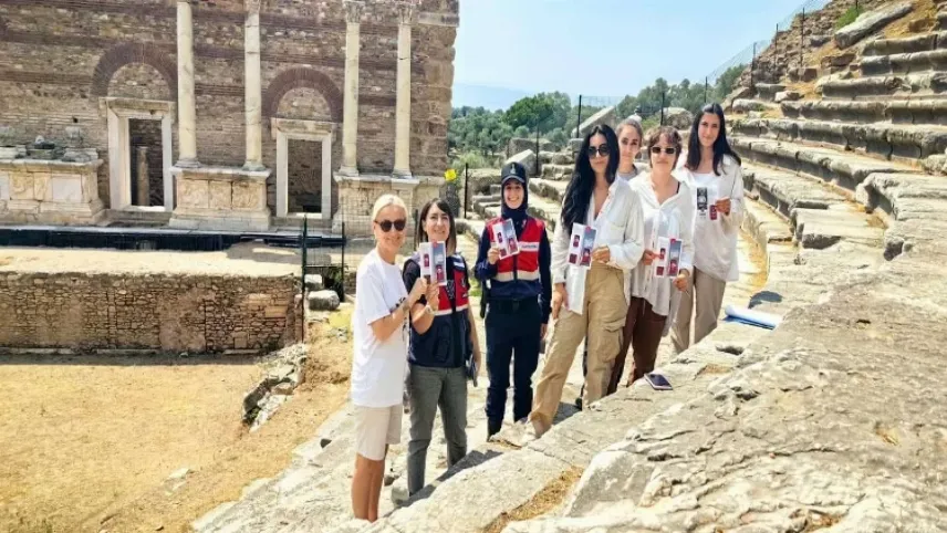 Aydın'da orman yangınlarına dikkat çekildi haberinin görseli