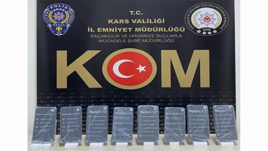 Gümrük kaçağı cep telefonu ele geçirildi haberinin görseli