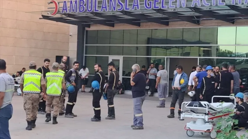 Hatay’da demir çelik fabrikasında patlama haberinin görseli