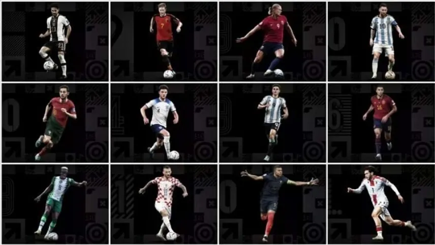 Yılın en iyi futbolcusu adayları açıklandı haberinin görseli