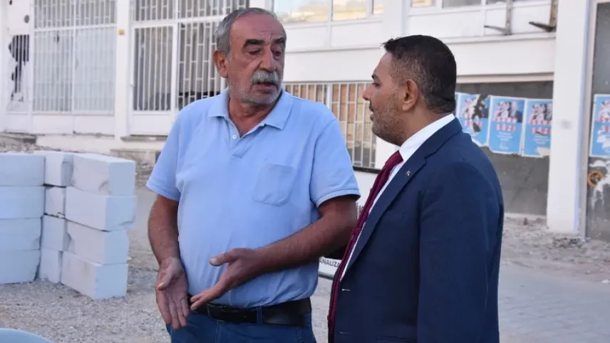 Başkan Sadıkoğlu’ndan esnaf ziyareti haberinin görseli