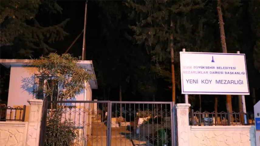 İzmir’de korkunç olay! Mezarlıkta 1 günlük bebek bulundu haberinin görseli