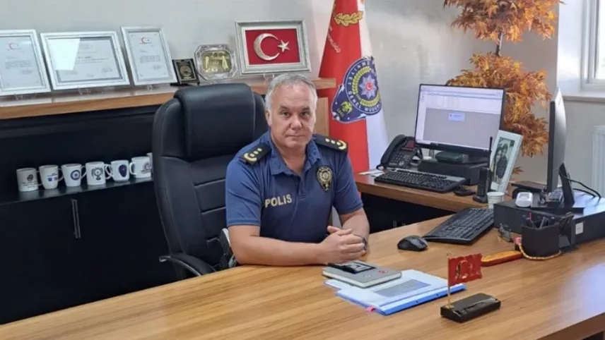 Sorgun ilçesine atanan İlçe Emniyet Müdürü Cenk Gedik görevine başladı haberinin görseli