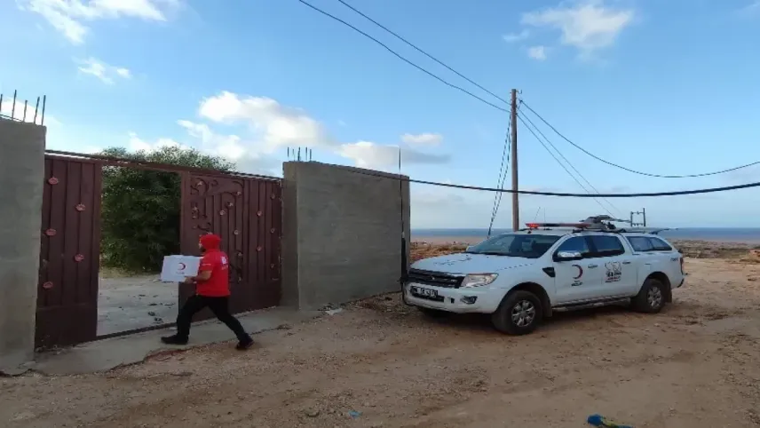Türk Kızılayı, Libya'ya 150 tonu aşkın yardım ulaştırdı haberinin görseli