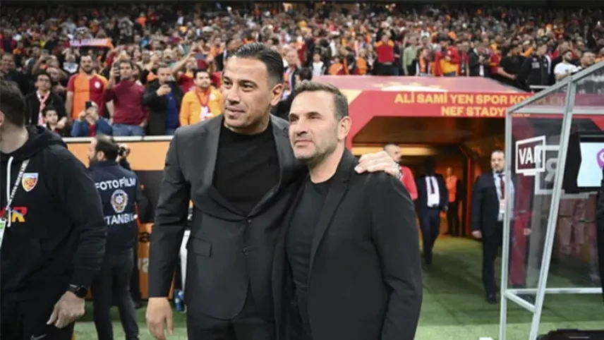 Galatasaray ve Başakşehir maçında Okan Buruk ve Çağdaş Atan ikinci kez karşı karşıya haberinin görseli