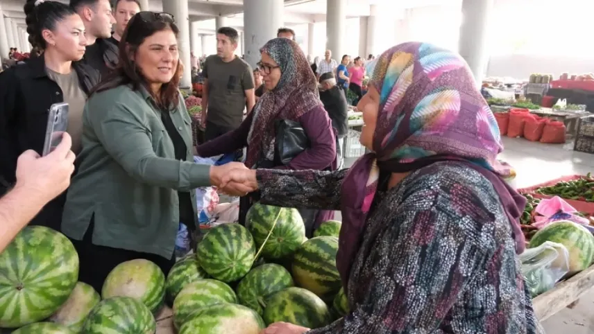 Başkan Çerçioğlu vatandaşlara buluştu haberinin görseli