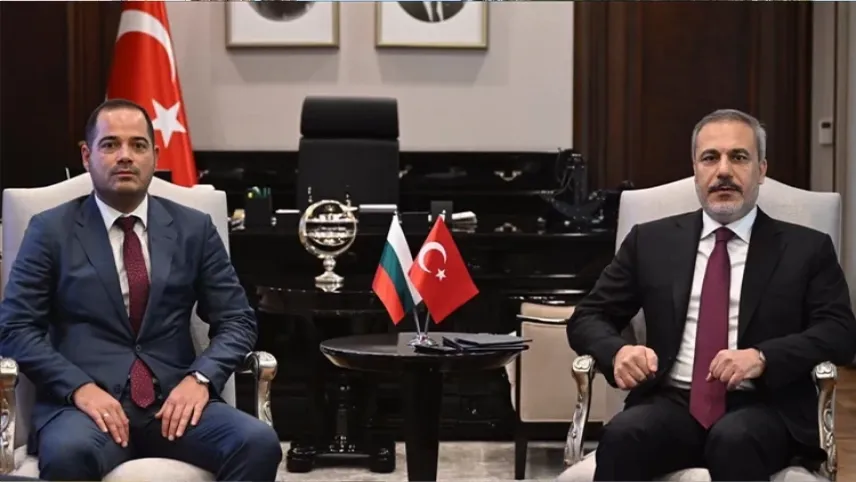 Dışişleri Bakanı Fidan Bulgaristan İçişleri Bakanı Stoyanov'la görüştü haberinin görseli