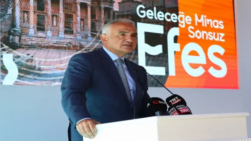 Bakan Ersoy: 133 kazı alanında çarpıcı gelişmeler elde ettik haberinin görseli