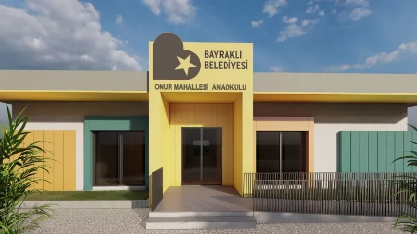 Bayraklı’nın 5. anaokulu açıldı haberinin görseli
