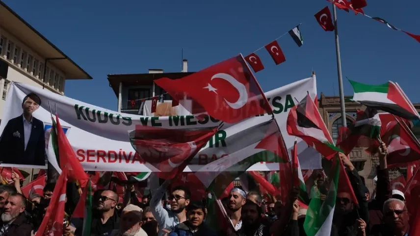 Konya’dan Filistin’e destek mitingi haberinin görseli