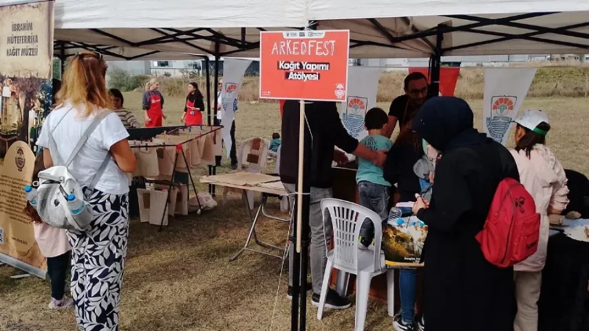 Yalova kağıdının tanıtımı Arkeofest’te yapıldı haberinin görseli