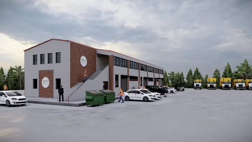 Ayvalık Belediyesi birimleri bir binada toplanıyor haberinin görseli