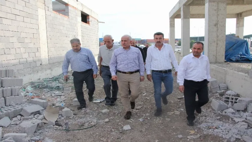 Mersin'de 'Gençlik Merkezi' inşaatı devam ediyor haberinin görseli