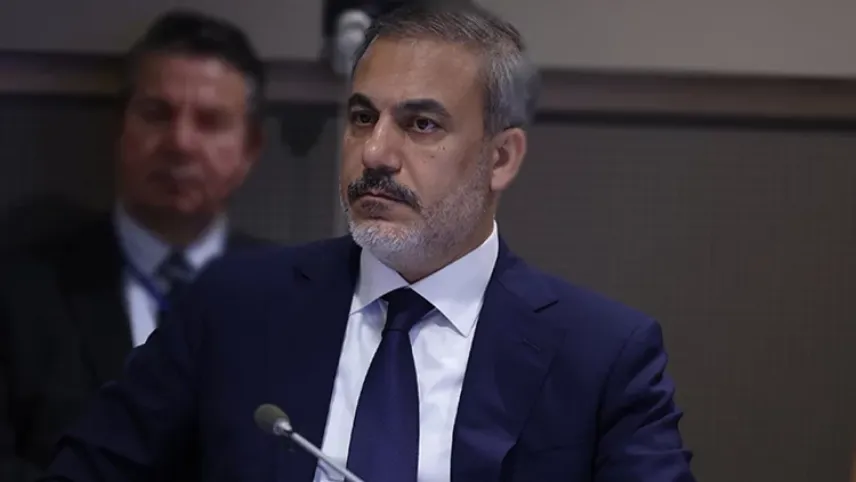 Bakan Fidan: Gazze'ye yönelik kara harekatı bu vahşeti katliama çevirir haberinin görseli