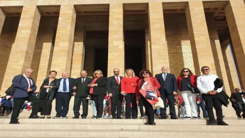 Basın Konseyi Yüksek İstişare Kurulu Ata’nın huzurunda haberinin görseli