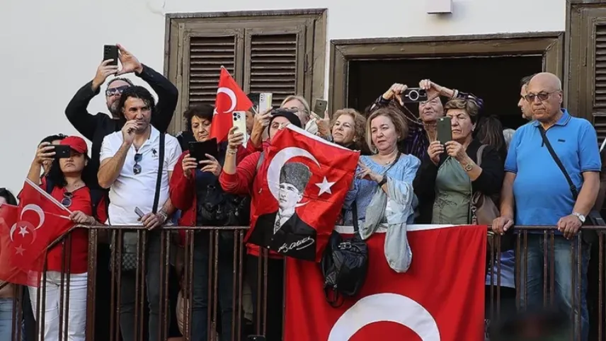 Selanik'teki Atatürk Evi'nde, 100. Yıla özel tören düzenlendi haberinin görseli