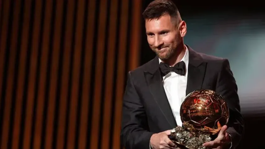 Ballon d'Oru kazanan isim Messi oldu haberinin görseli