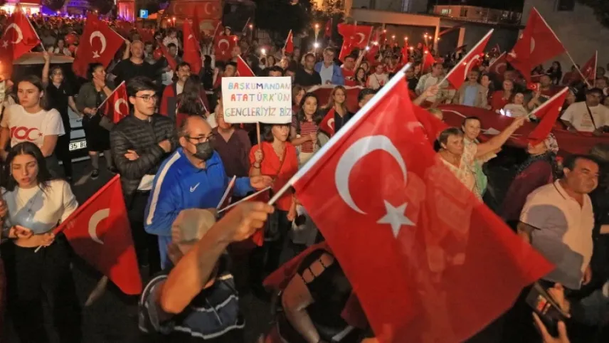 Güzelbahçe’de coşkulu 100. yıl haberinin görseli